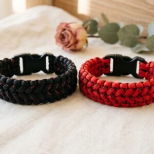 Pulsera para Pareja – Juego de 2 Paracord