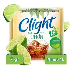 Polvo para preparar bebida Clight té sabor a limón 7 g