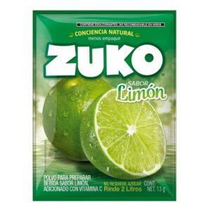 Bebida en polvo Zuko sabor limón 13 g