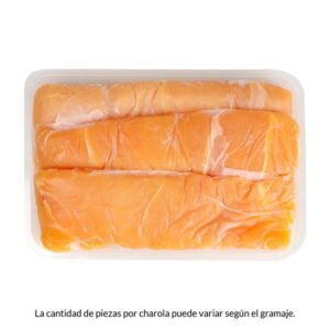 Milanesa de pechuga de pollo por kg peso aprox por charola 700 a 800 g