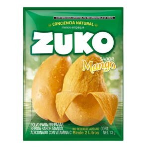Bebida en polvo Zuko sabor mango 13 g