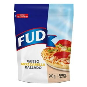 Queso mozzarella FUD 35 rallado 200 g