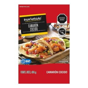 Camarón cocido mediano Marketside 454 g congelado
