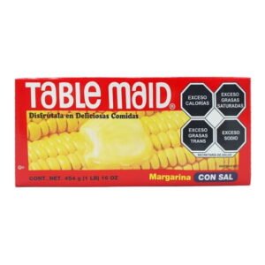 Margarina table maid barra 454 g