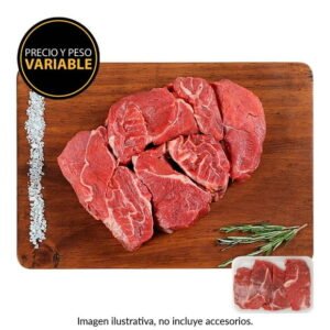 Chambarete de res sin hueso por kg peso aprox por charola 700 a 800 g