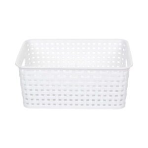 Canasta Organizadora Ratan Cubasa 4.5L Blanca