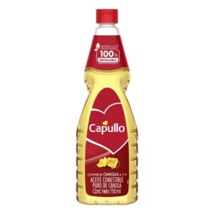 Aceite puro de canola Capullo 750 ml