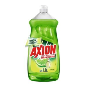 Lavatrastes Líquido Axion Limón Vinagre 100% Efectivo Arrancagrasa 1.1 L