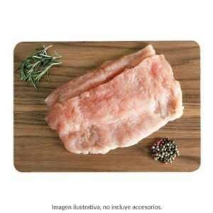 Milanesa de pechuga de pavo por kg peso aprox por charola 500 g