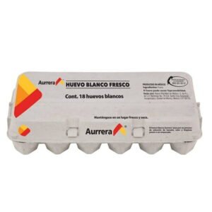 Huevo blanco Aurrera fresco 18 pzas