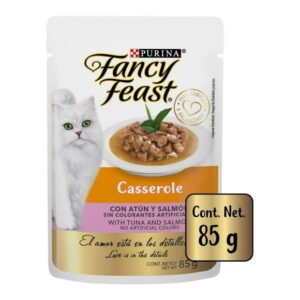 Alimento para Gato Purina Fancy Feast Casserole con Atún y Salmón 85 g