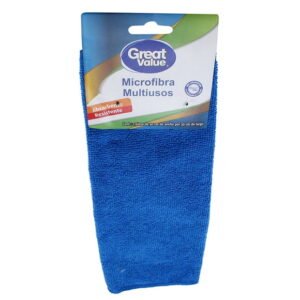 Microfibra Great Value multiusos varios colores 1 pza