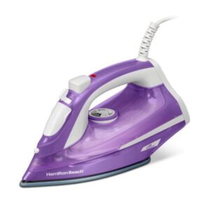 Plancha de Vapor Hamilton Beach Ceramica Horizontal 1200 W Mod. 19106 Morada