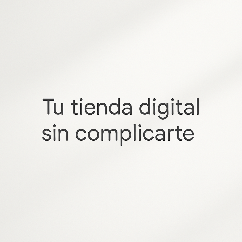 Vende sin página complicada