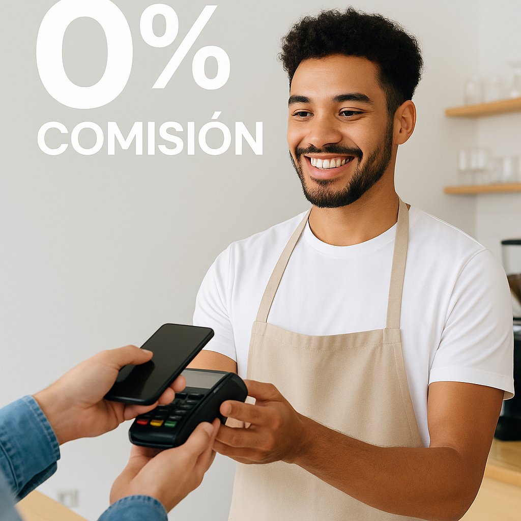 Sin comisiones por venta