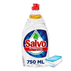 Lavatrastes líquido Salvo alternativa al cloro 750 ml