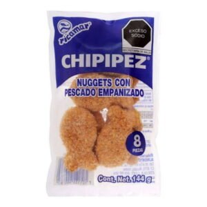 Nuggets de pescado Ricamar Chipipez empanizados y congelados 8 pzas 144 g