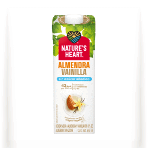 Bebida vegetal Nature’s Heart sabor almendra vainilla sin azúcar 946 ml