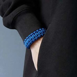 Pulsera de Paracord Ajustable Dorado – 550