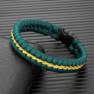 Pulsera de Paracord Creativa Negro – MKENDN