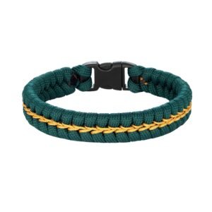 Pulsera de Paracord Creativa Verde – MKENDN