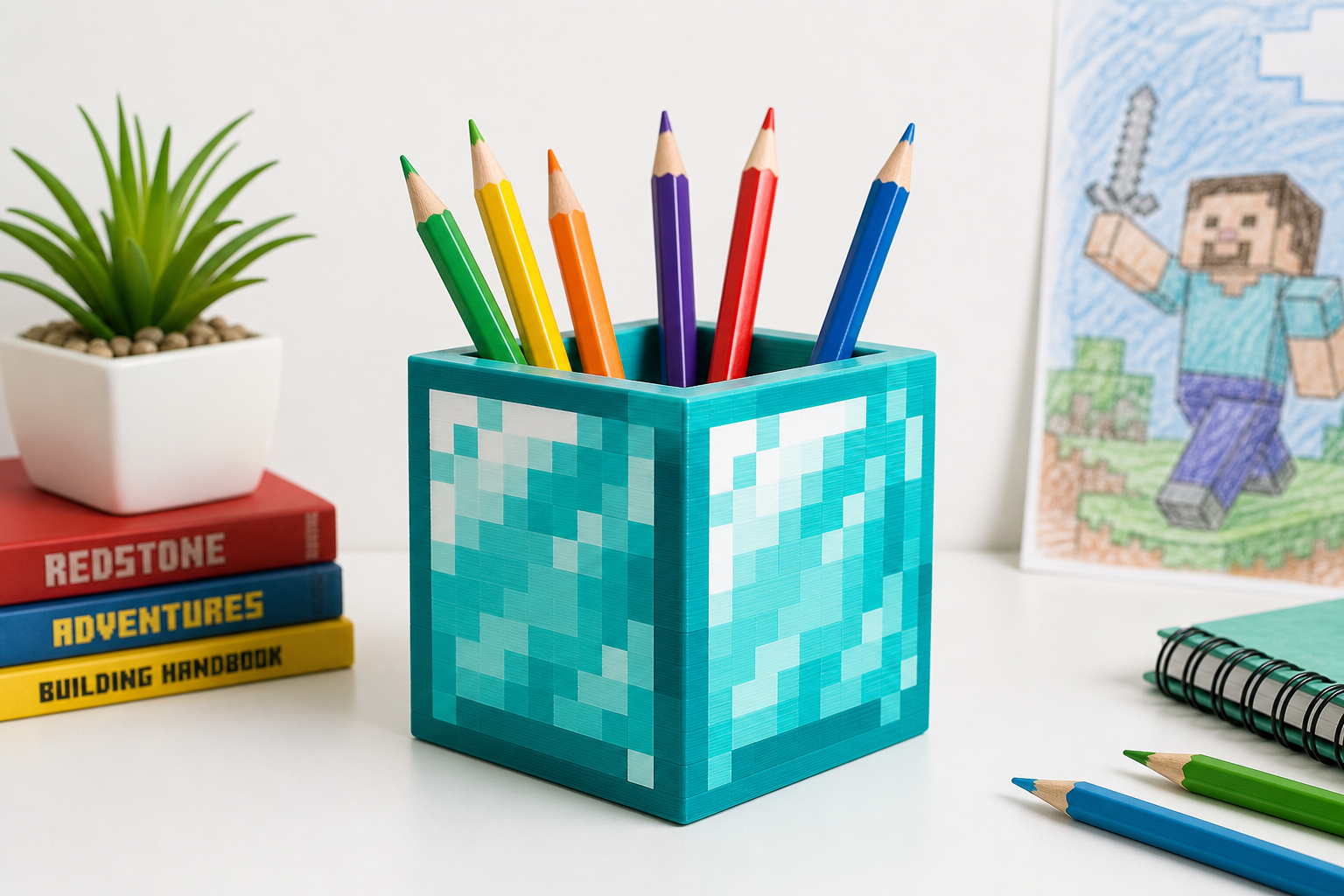Portalapices Cubo Minecraft