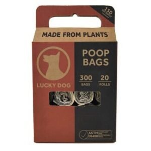 Lucky Dog Bolsas para Heces de Mascota 300 pzas