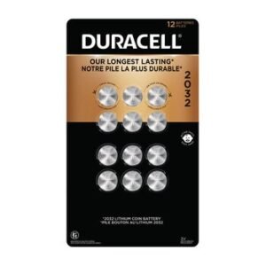 Duracell, Baterías de Litio 2032 3V de 12 piezas