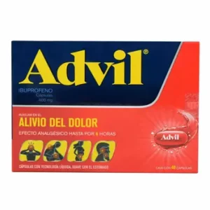 Advil Ibuprofeno 400mg  40 Tabletas