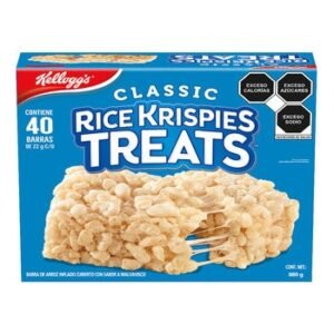 Kellogg’s Barras de Arroz Inflado Rice Krispies 40 pzas de 22 g
