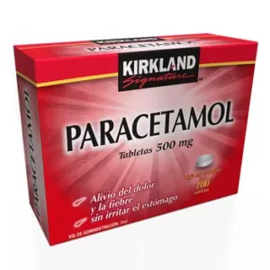 Kirkland Signature  Paracetamol 500 mg 100 Tabletas