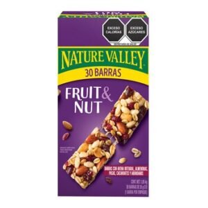 Nature Valley Fruit & Nut Barras Con Avena Integral 30 pzas de 35 g