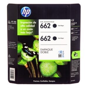 HP662 Cartucho de Tinta Negro
