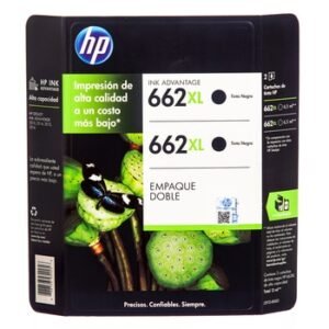 HP662 XL Cartucho de Tinta Negro