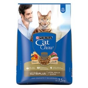Purina Cat Chow  Alimento para Gato  Atún Pollo y Queso 7.5kg