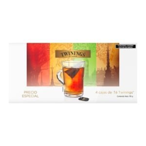 Twinings Surtido de Té 4 pzas de 25 sobres