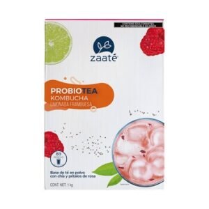 Zaaté Té Blanco Kombucha Limonada Frambuesa Chía 1 kg