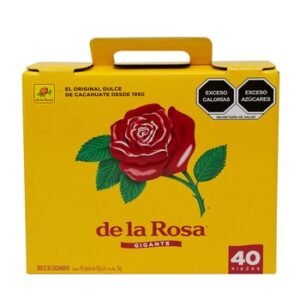 De La Rosa Mazapán Dulce de Cacahuate 40 pzas de 28 g
