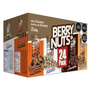 Berry Nuts Bolitas de Granola Surtidas  24 pzas de 25 g