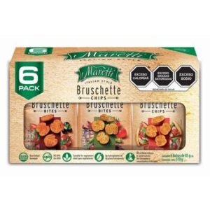 Maretti Bruschettes Chips de Pan Horneado 6 pzas 85 g