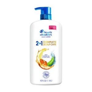 Head & Shoulders Shampoo 2en1 con Aceite De Almendras Y Aloe Vera 1.18 l