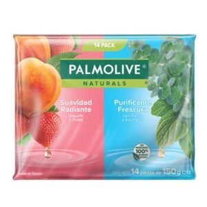 Palmolive Naturals Jabón en barra 14 pzas de 150 g