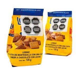Leibniz Galletas de Mantequilla con Chocolate 2 pzas de 125 g