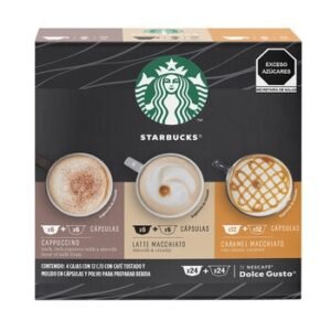 Starbucks Dolce Gusto, 48 cápsulas , variedad de sabores