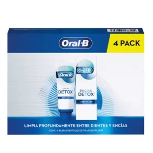 Oral B Crema Dental 4 pzas de 102 ml