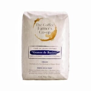 The Coffee Farmer’s Coop Café Granos de Barista Tostado Italiano Grano Entero 1 kg