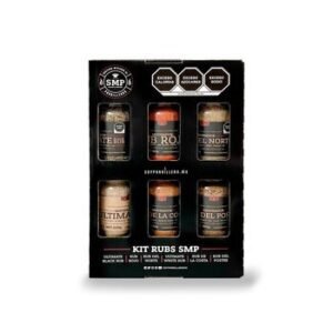 SMP Kit de Sazonadores Rubs Edición Especial 6 pzas