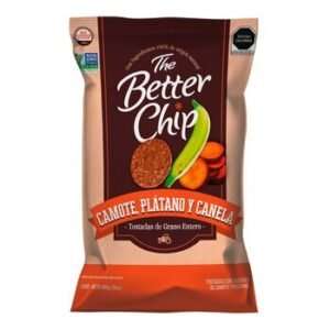 The Better Chip Tostadas de Camote, Plátano y Canela 680 g