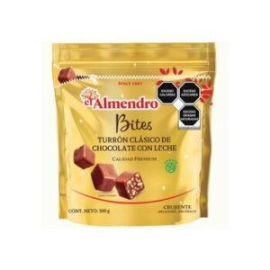 El Almendro Bites de Turrón Clásico de Chocolate 500 g