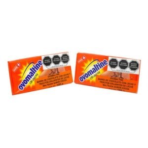 Ovomaltine Barras de Chocolate 2 pzas de 100g